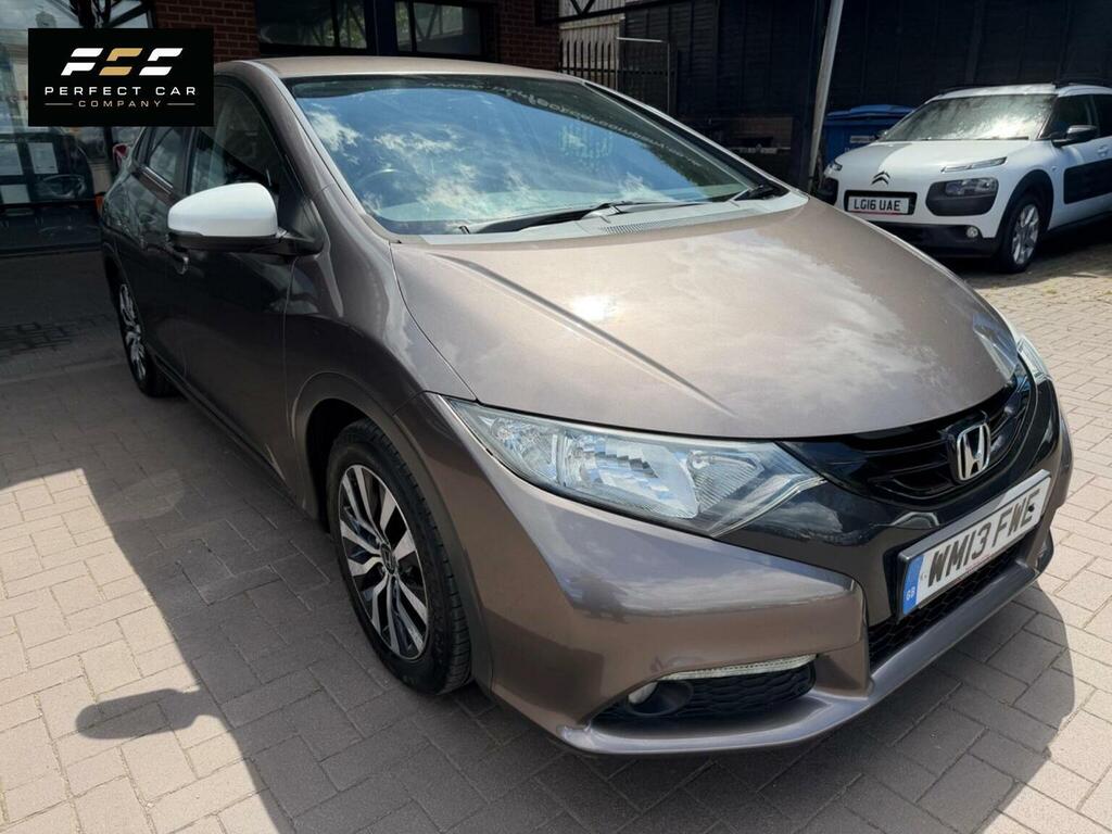 Honda Civic 1.6 I-dtec Es Euro 5 Ss 2013 Brown #2