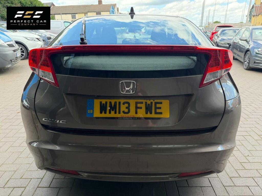 Honda Civic 1.6 I-dtec Es Euro 5 Ss 2013 Brown #6