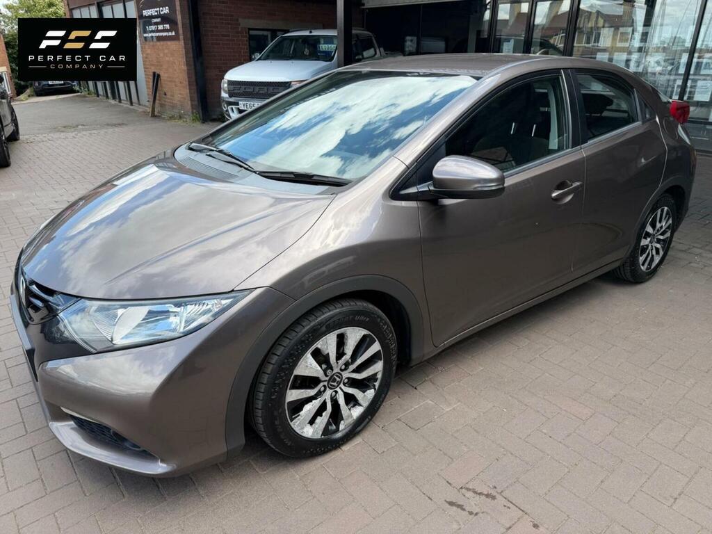 Honda Civic 1.6 I-dtec Es Euro 5 Ss 2013 Brown #4