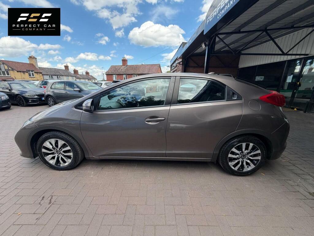 Honda Civic 1.6 I-dtec Es Euro 5 Ss 2013 Brown #5