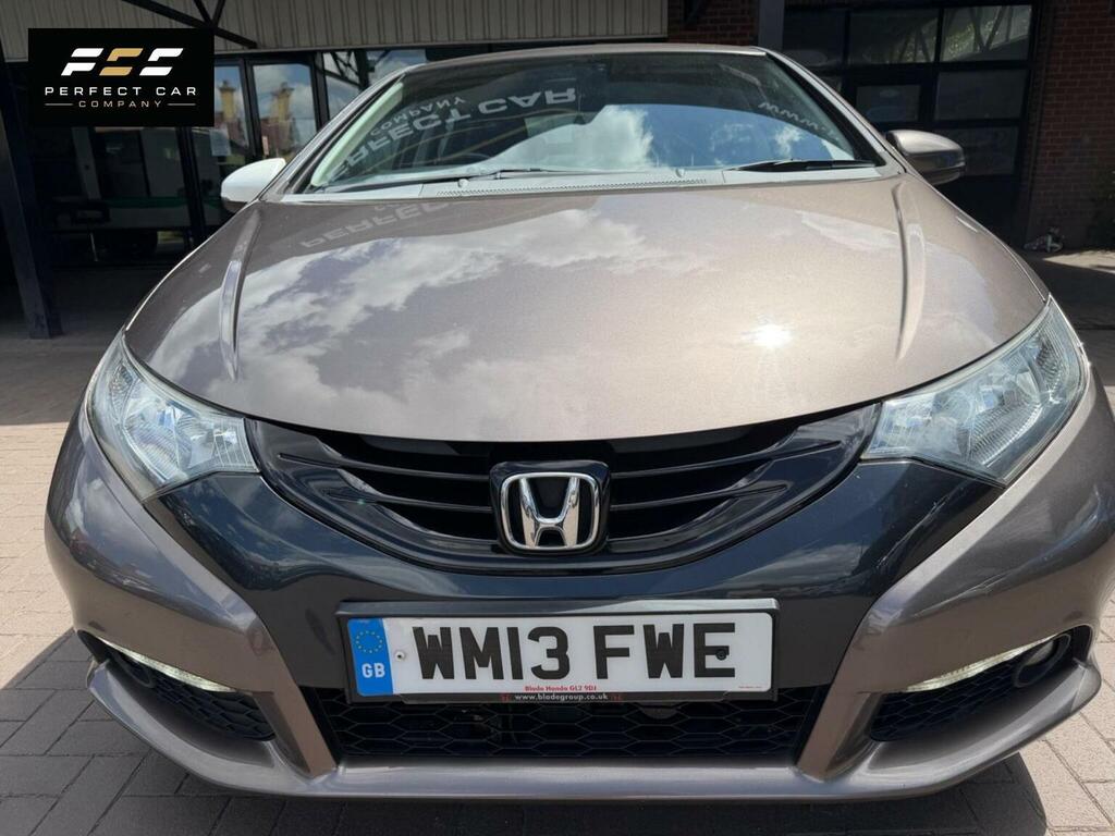Honda Civic 1.6 I-dtec Es Euro 5 Ss 2013 Brown #3