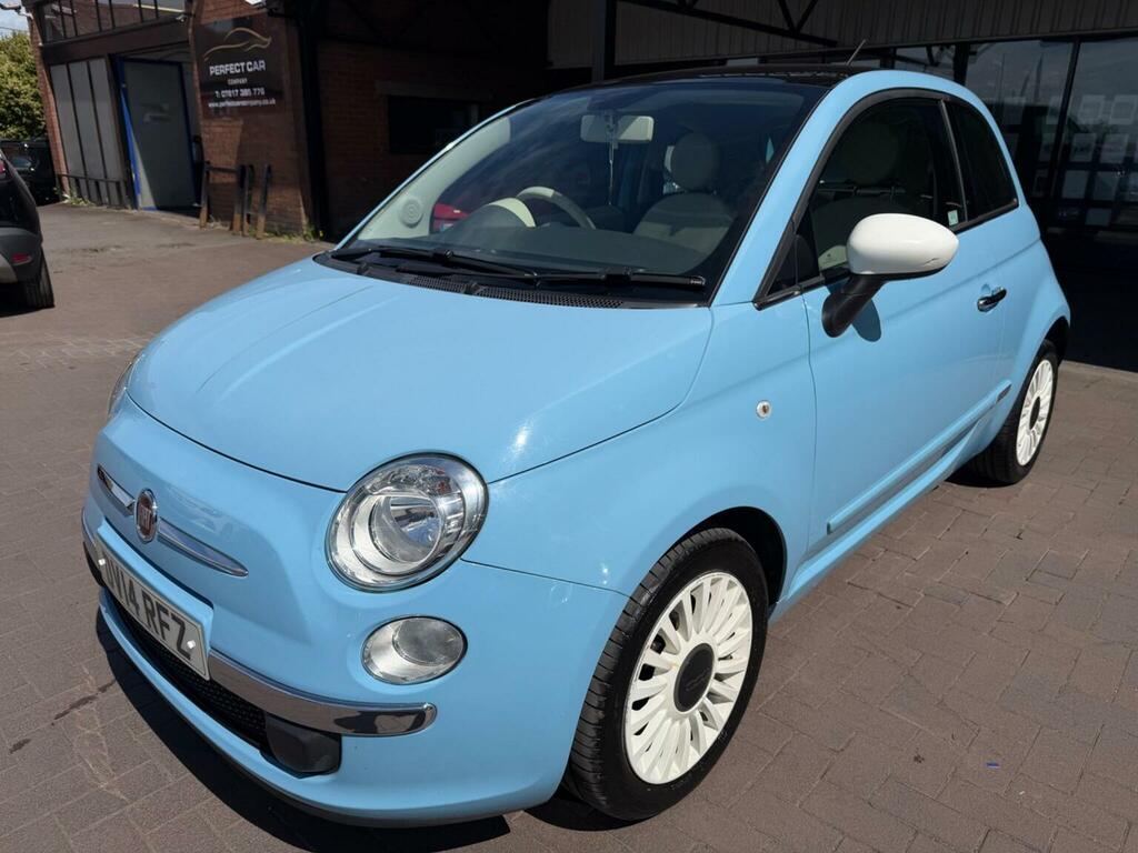 Fiat 500 1.2 Lounge Euro 6 Ss 2014 Blue #6