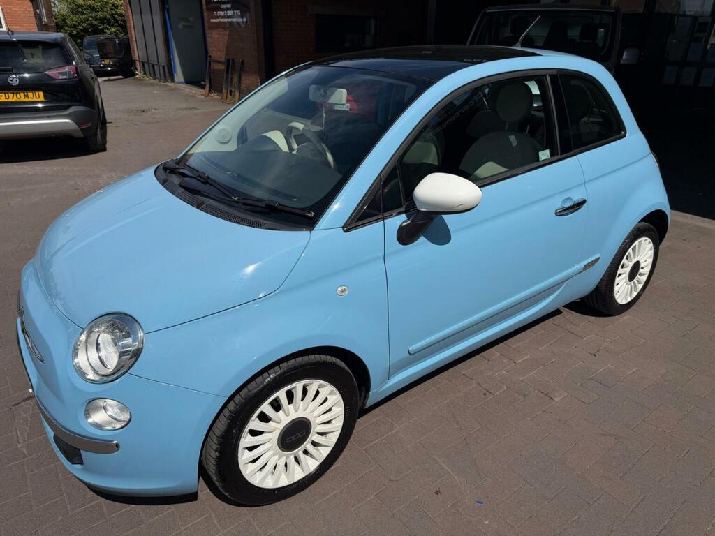 Fiat 500 1.2 Lounge Euro 6 Ss 2014 Blue #4