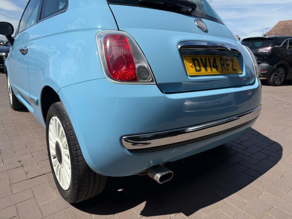 Fiat 500 1.2 Lounge Euro 6 Ss 2014 Blue #5