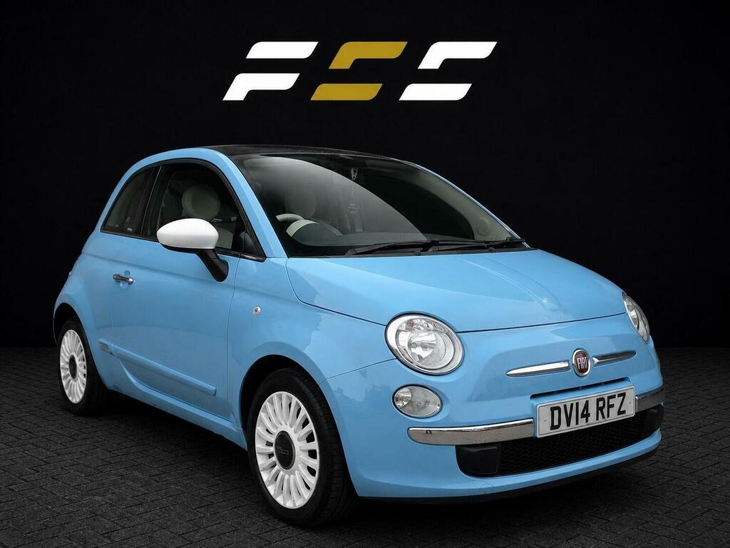 Fiat 500 1.2 Lounge Euro 6 Ss 2014 Blue