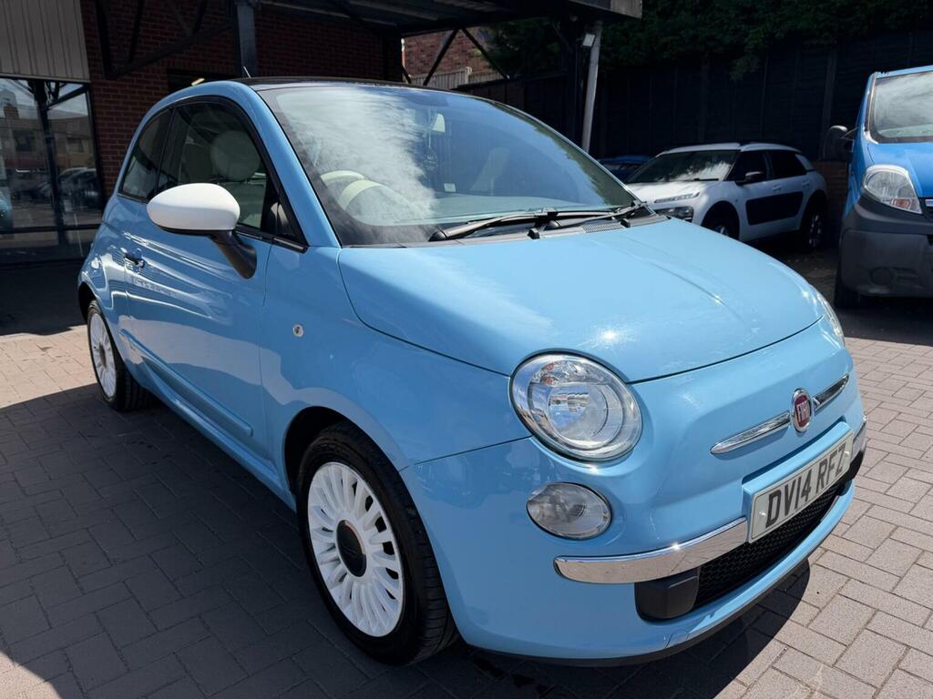 Fiat 500 1.2 Lounge Euro 6 Ss 2014 Blue