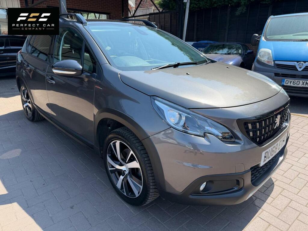 Peugeot 2008 1.2 Puretech Gpf Gt Line Euro 6 Ss 2018 DU68EVP Grey #2
