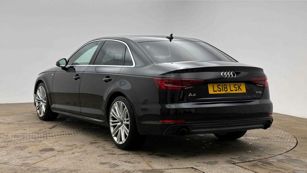 Audi A4 2.0 Tfsi S Line S Tronic Euro 6 Ss 2018 Black #6
