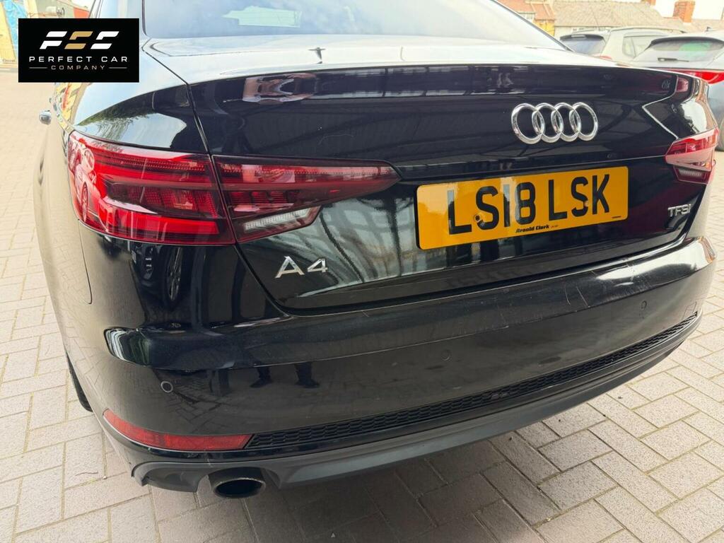 Audi A4 2.0 Tfsi S Line S Tronic Euro 6 Ss 2018 LS18LSK Black #6