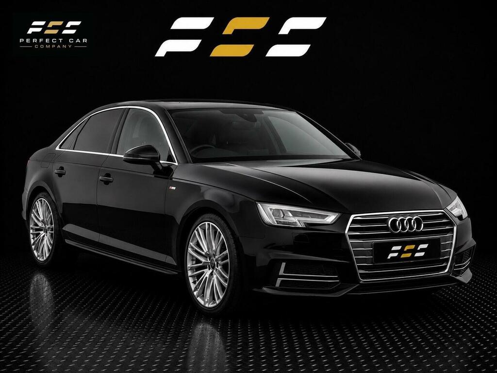 Audi A4 2.0 Tfsi S Line S Tronic Euro 6 Ss 2018 LS18LSK Black