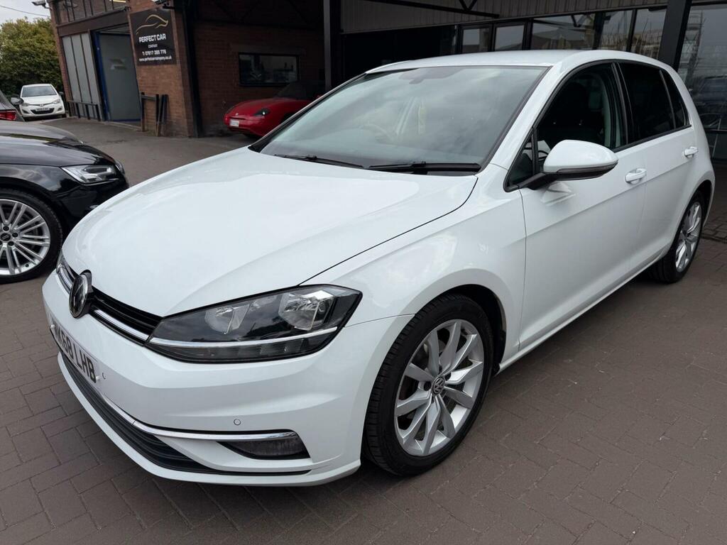 Volkswagen Golf 1.6 Tdi Gt Euro 6 Ss 2018 White #4