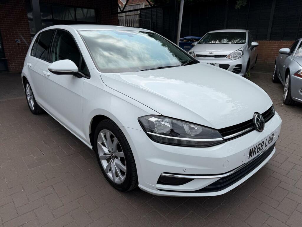 Volkswagen Golf 1.6 Tdi Gt Euro 6 Ss 2018 White #2