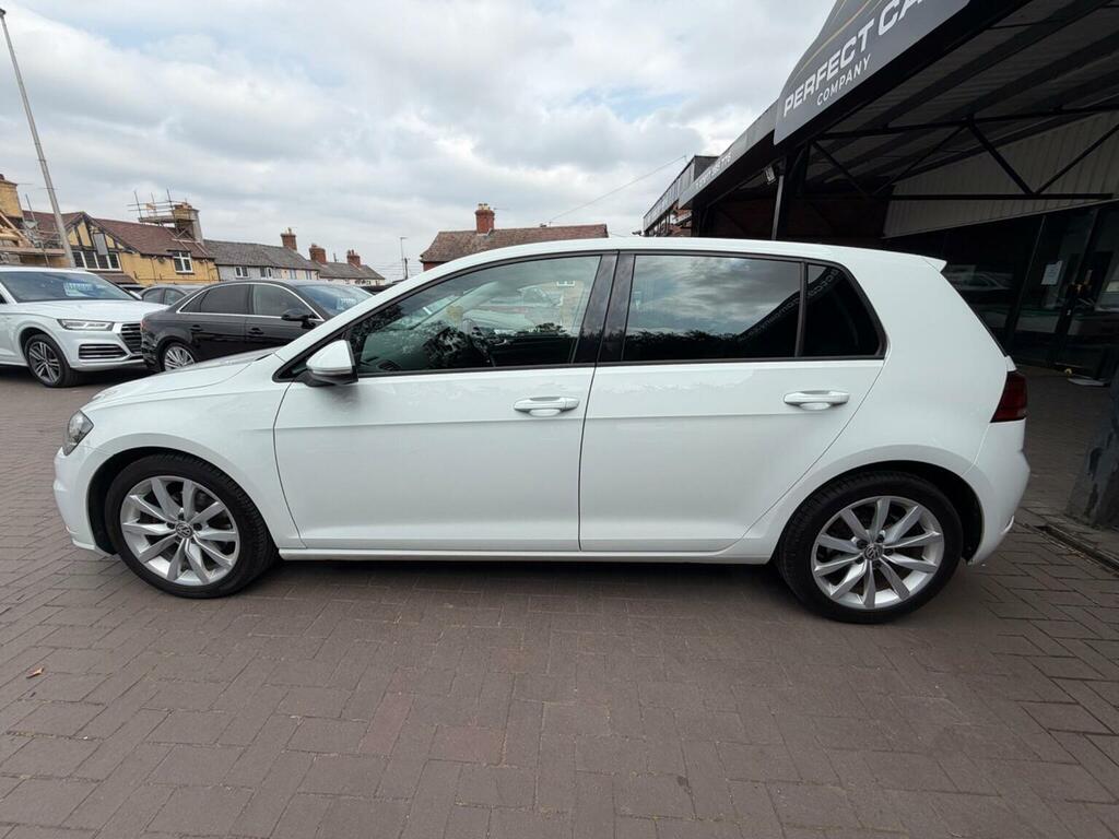 Volkswagen Golf 1.6 Tdi Gt Euro 6 Ss 2018 White #6