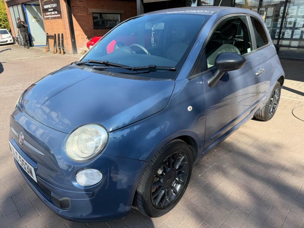 Fiat 500 1.2 Start And Stop Euro 5 Ss 2011 Blue #4