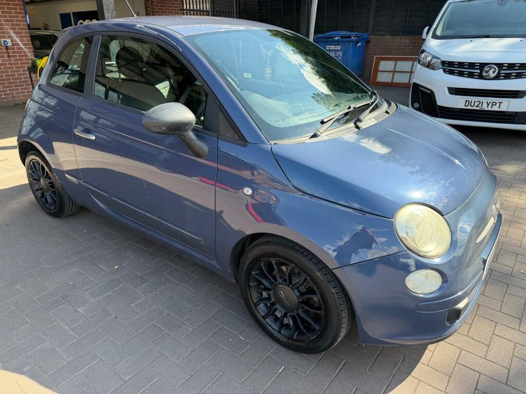 Fiat 500 1.2 Start And Stop Euro 5 Ss 2011 Blue #6