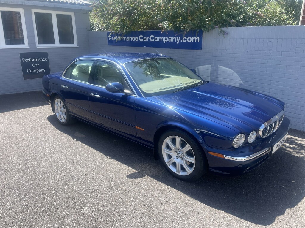 Jaguar XJ 4.2 Xj8 Se 63250 Miles Fsh Rare Car Blue