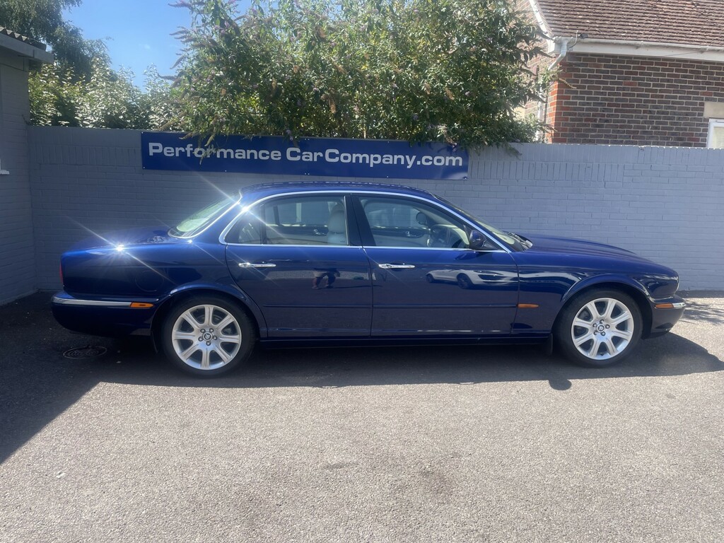 Jaguar XJ 4.2 Xj8 Se 63250 Miles Fsh Rare Car Blue #2