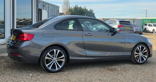 BMW 2 Series Gran Coupe 218D Sport Coupe Grey #4