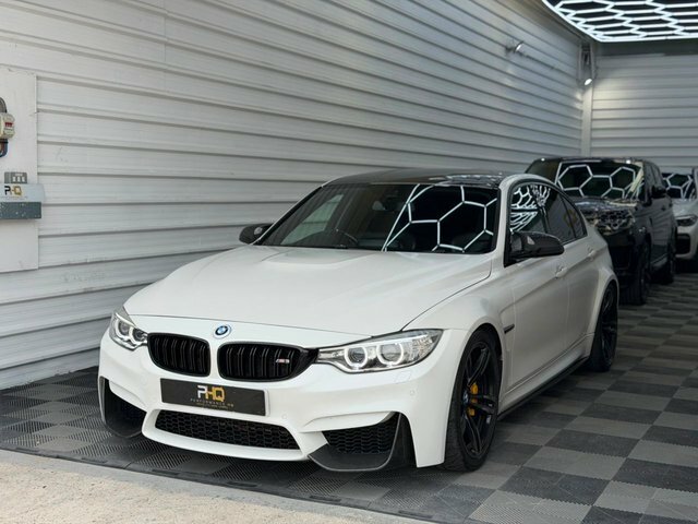 BMW M3 2016 3.0 Biturbo Saloon Dct Euro 6 Ss White #4
