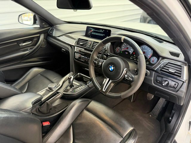 BMW M3 2016 3.0 Biturbo Saloon Dct Euro 6 Ss White #2