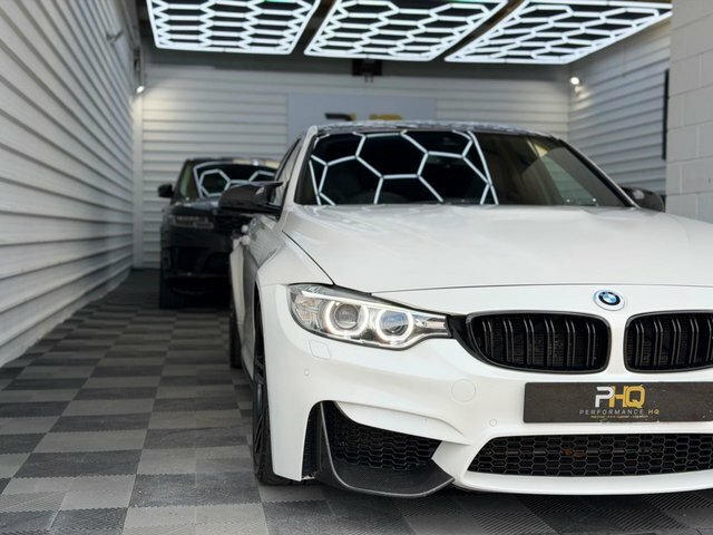 BMW M3 2016 3.0 Biturbo Saloon Dct Euro 6 Ss White #5