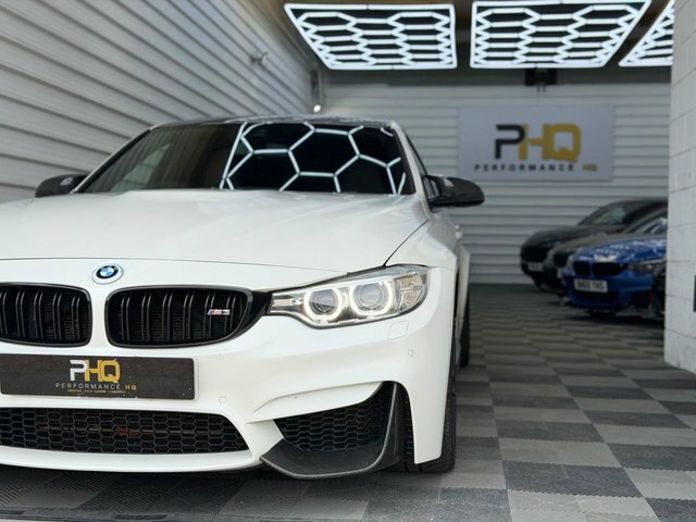 BMW M3 2016 3.0 Biturbo Saloon Dct Euro 6 Ss White #3