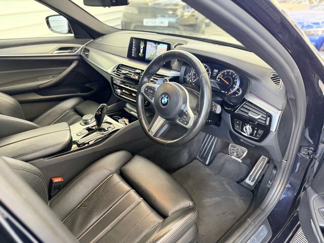 BMW 5 Series 2018 3.0 540I M Sport Touring Xdri Black #2