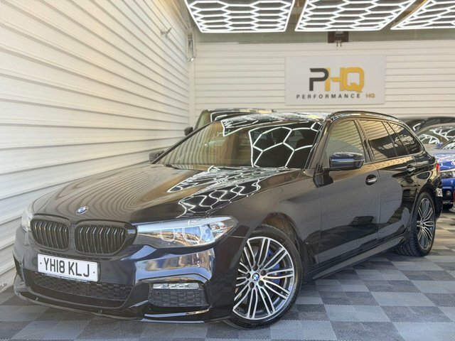 BMW 5 Series 2018 3.0 540I M Sport Touring Xdri Black #4