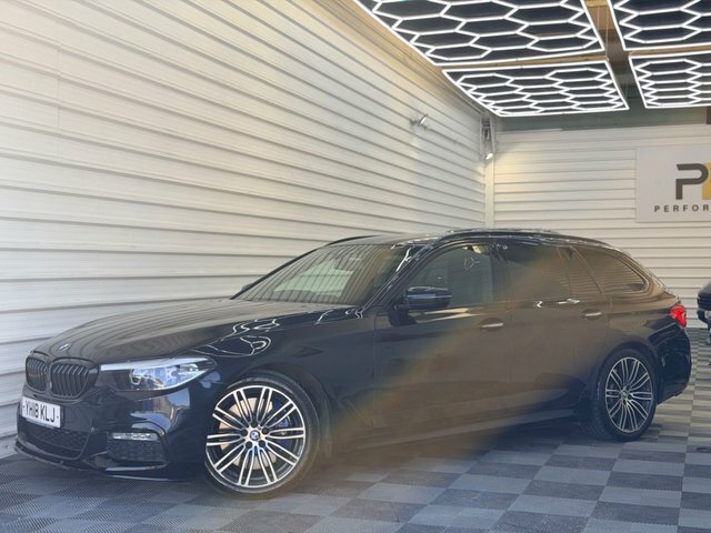 BMW 5 Series 2018 3.0 540I M Sport Touring Xdri Black #6