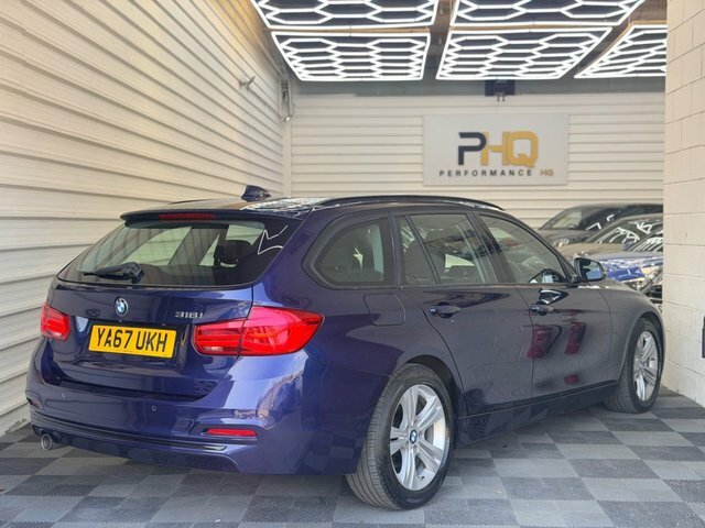 BMW 3 Series 2017 1.5 318I Sport Touring Euro 6 Blue #2