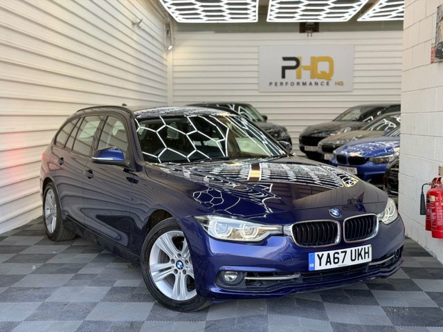BMW 3 Series 2017 1.5 318I Sport Touring Euro 6 Blue #5