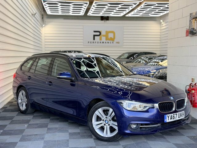 BMW 3 Series 2017 1.5 318I Sport Touring Euro 6 Blue #4
