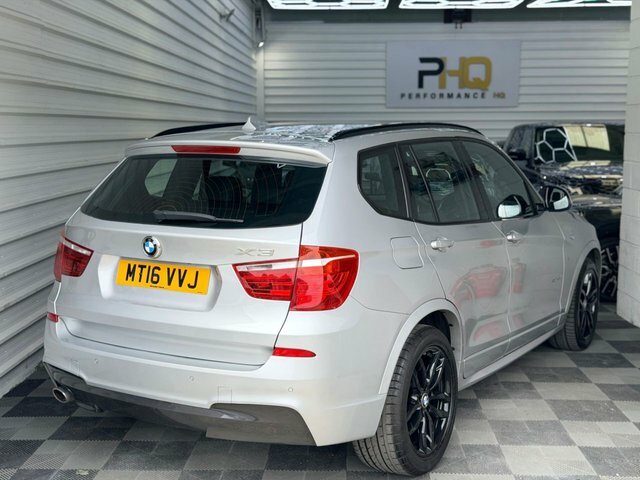 BMW X3 2016 2.0 20D M Sport Suv Xdrive Eu Silver #2
