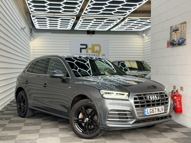 Audi Q5 2017 2.0 Tfsi S Line Suv S Tronic Quatt Grey