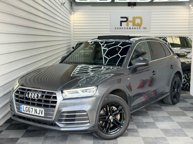 Audi Q5 2017 2.0 Tfsi S Line Suv S Tronic Quatt Grey