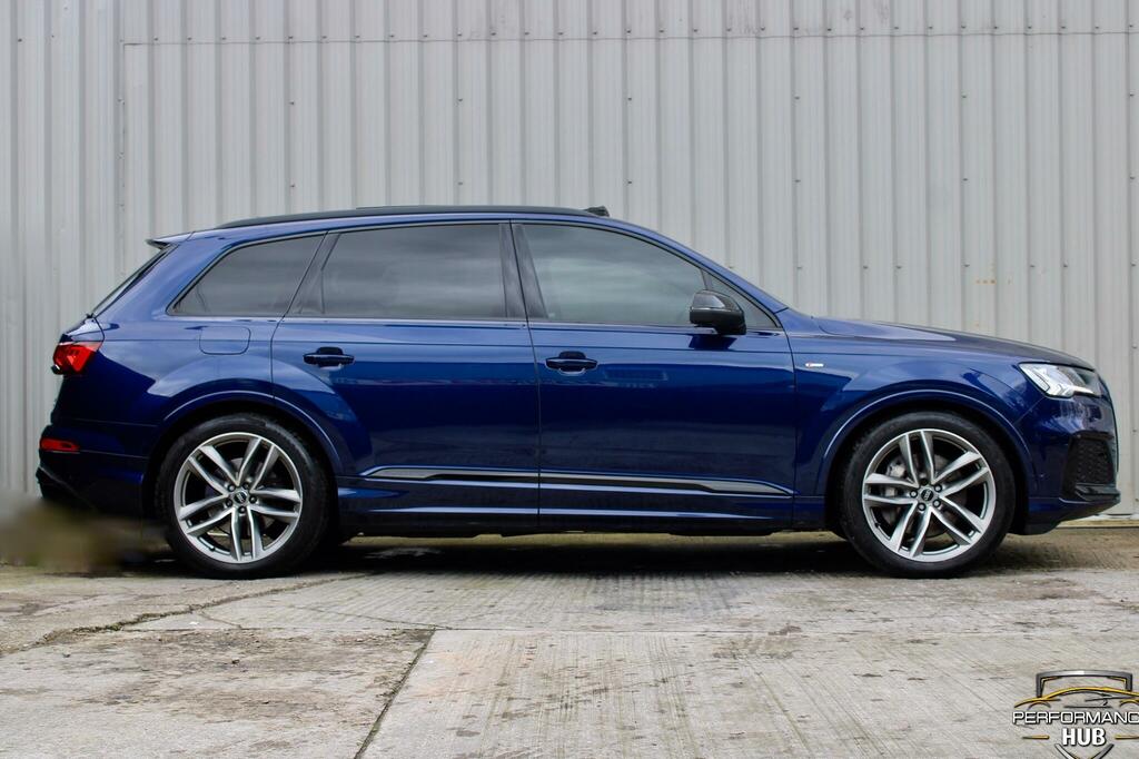 Audi Q7 3.0 Tdi V6 45 Black Edition Tiptronic Quattro Euro PE20ZWD Blue #3