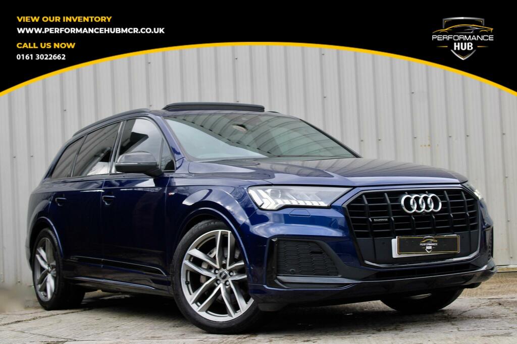 Audi Q7 3.0 Tdi V6 45 Black Edition Tiptronic Quattro Euro PE20ZWD Blue