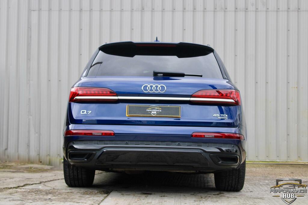 Audi Q7 3.0 Tdi V6 45 Black Edition Tiptronic Quattro Euro PE20ZWD Blue #5
