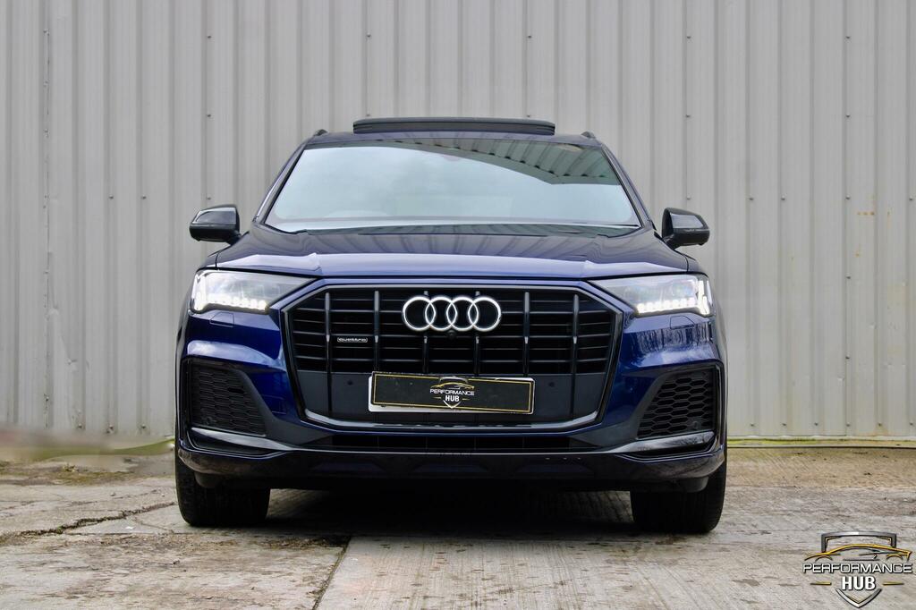 Audi Q7 3.0 Tdi V6 45 Black Edition Tiptronic Quattro Euro PE20ZWD Blue #2