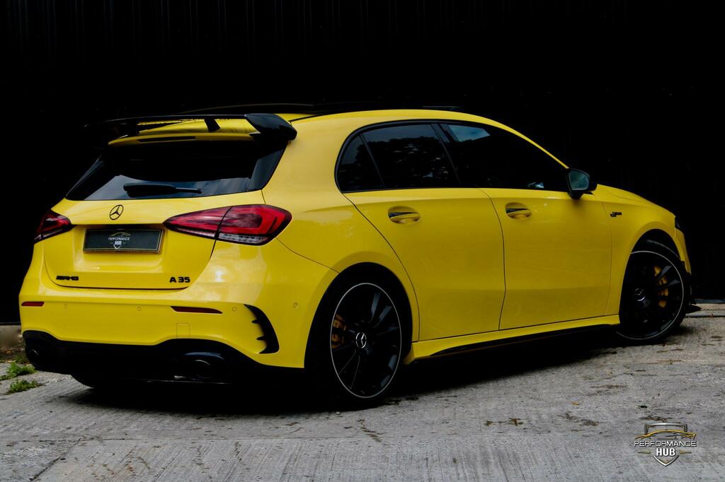 Mercedes-Benz A Class Amg Yellow #4