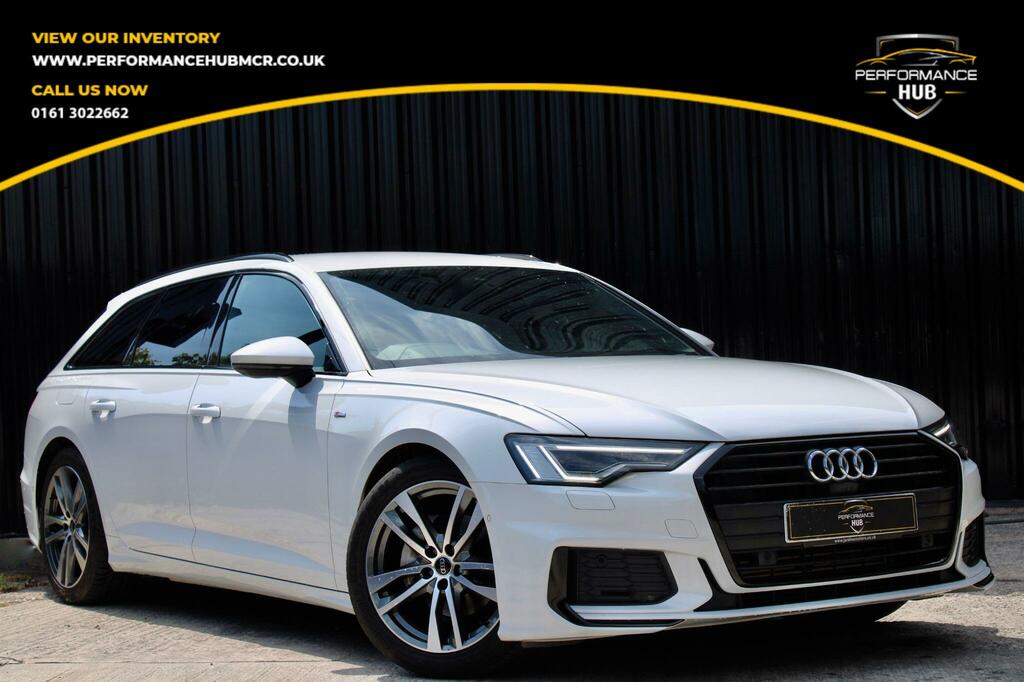 Audi A6 Avant 2.0 Tfsi 40 S Line S Tronic Euro 6 Ss White