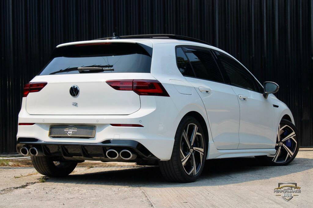 Volkswagen Golf 2.0 Tsi R Dsg 4Motion Euro 6 Ss White #4