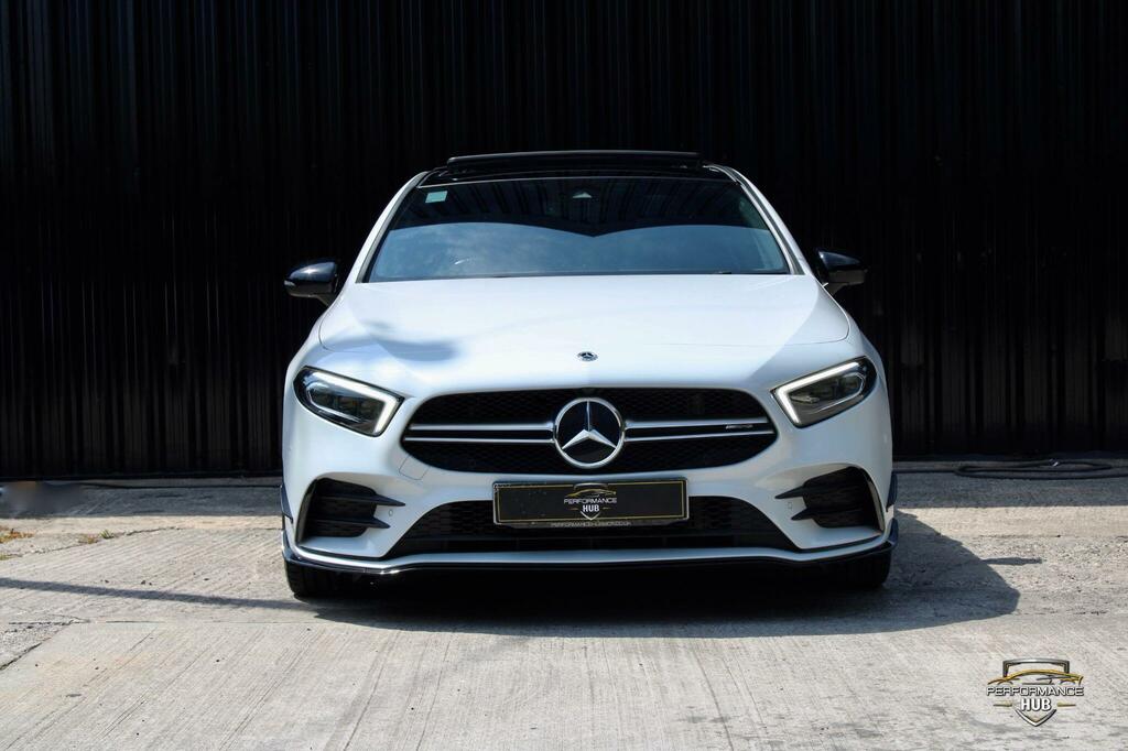 Mercedes-Benz A Class 2.0 A35 Amg Edition Premium Plus 7G-dct 4Matic E White #2