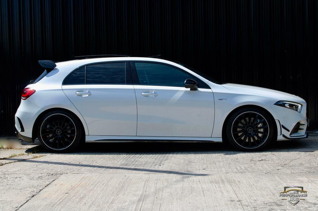 Mercedes-Benz A Class 2.0 A35 Amg Edition Premium Plus 7G-dct 4Matic E White #3