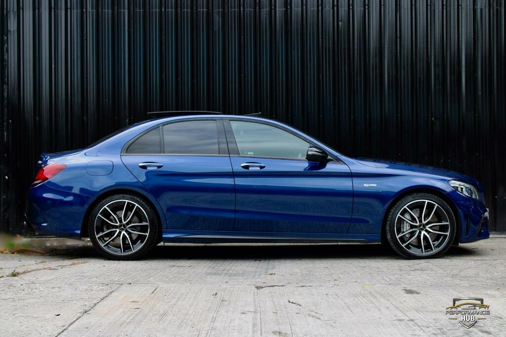 Mercedes-Benz C Class 3.0 C43 V6 Amg Edition Premium Plus G-tronic 4M Blue #3