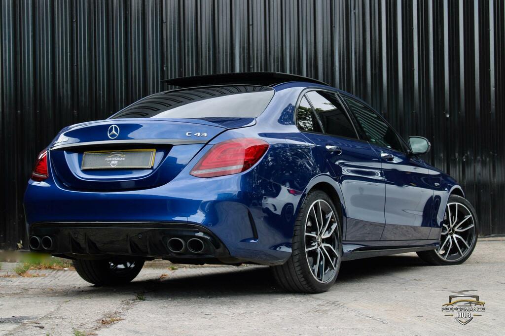 Mercedes-Benz C Class 3.0 C43 V6 Amg Edition Premium Plus G-tronic 4M Blue #4