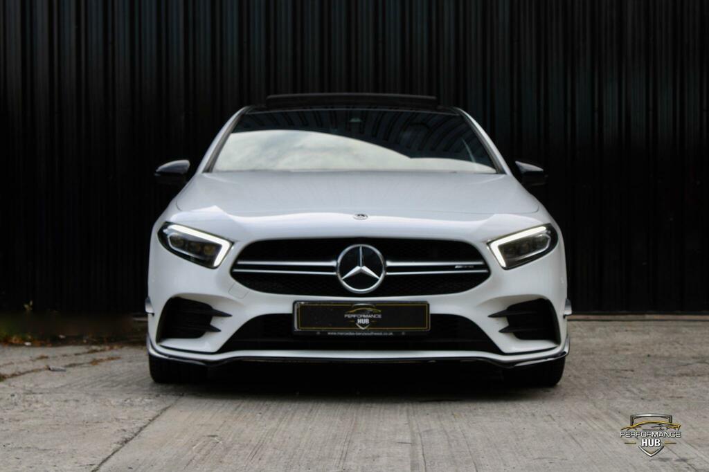 Mercedes-Benz A Class 2.0 A35 Amg Premium Plus Spds Dct 4Matic Euro 6 White #2