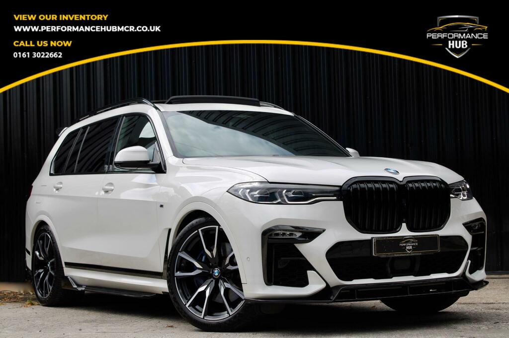 BMW X7 M Sport White