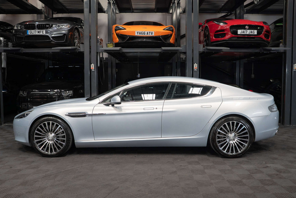 Aston Martin Rapide Rapide V12 Silver #7