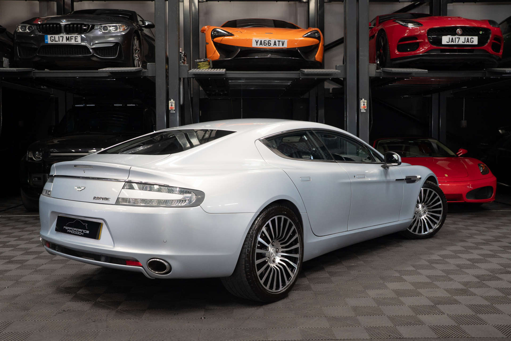 Aston Martin Rapide Rapide V12 Silver #8